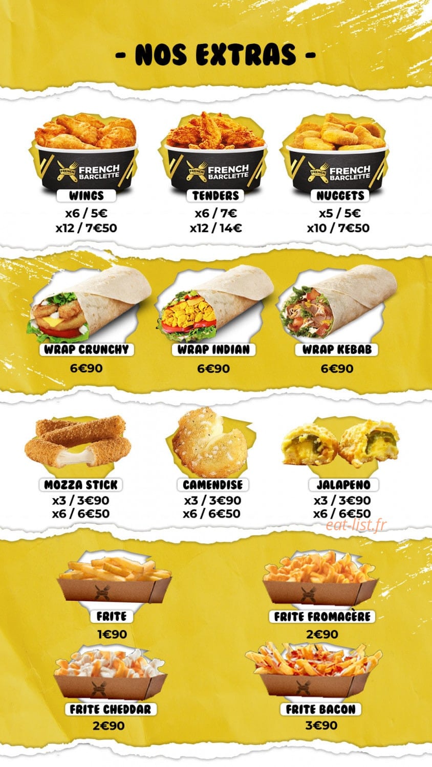 French Barclette — carte page 5