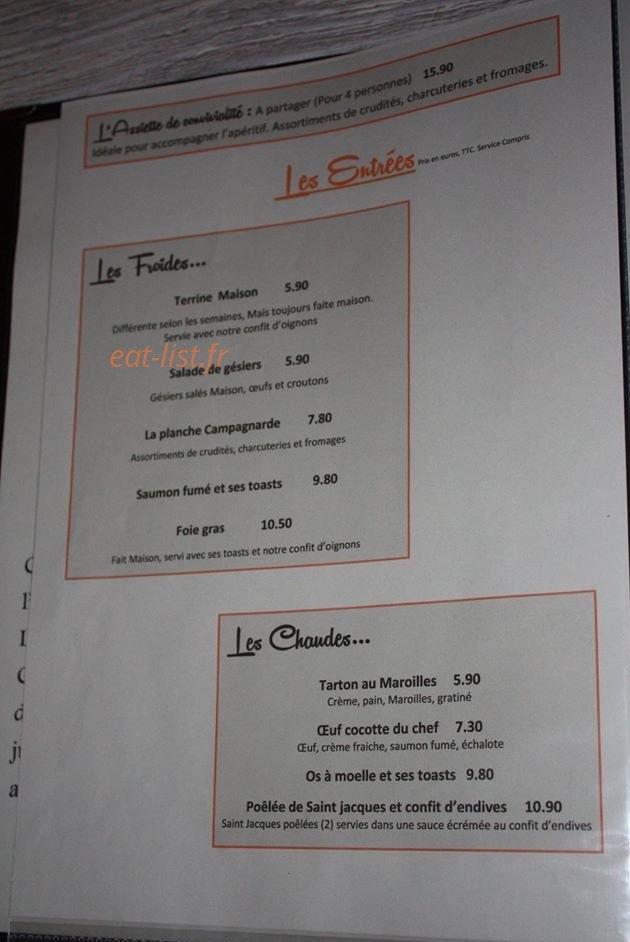Le césarine — carte page 2