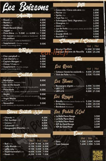 Le Number — carte page 2