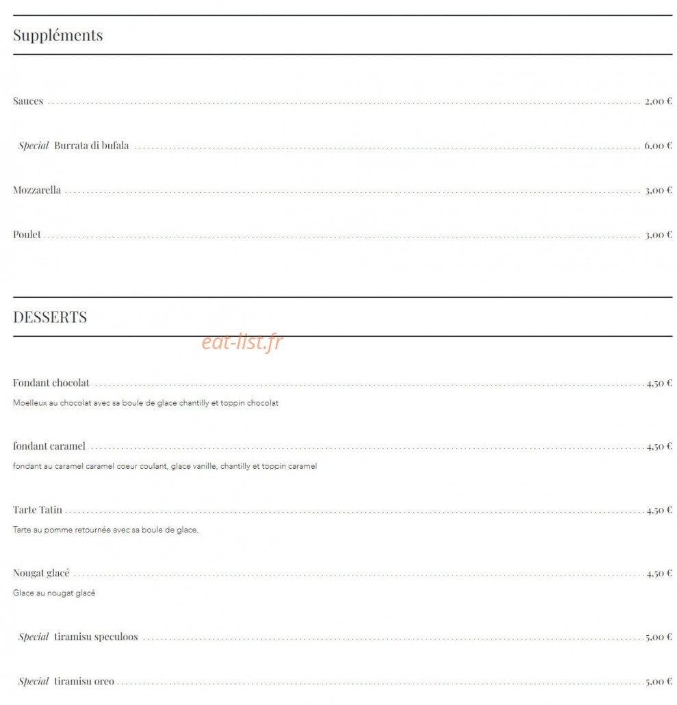 Pasta minute rigate — carte page 4