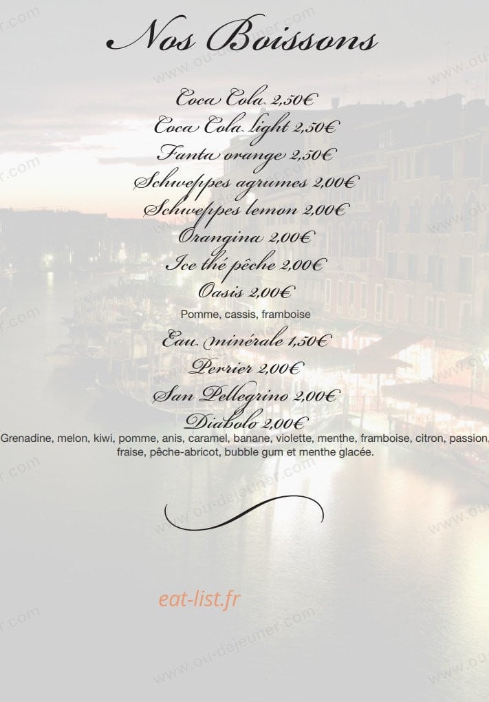 Pizzeria Di Milano — carte page 11