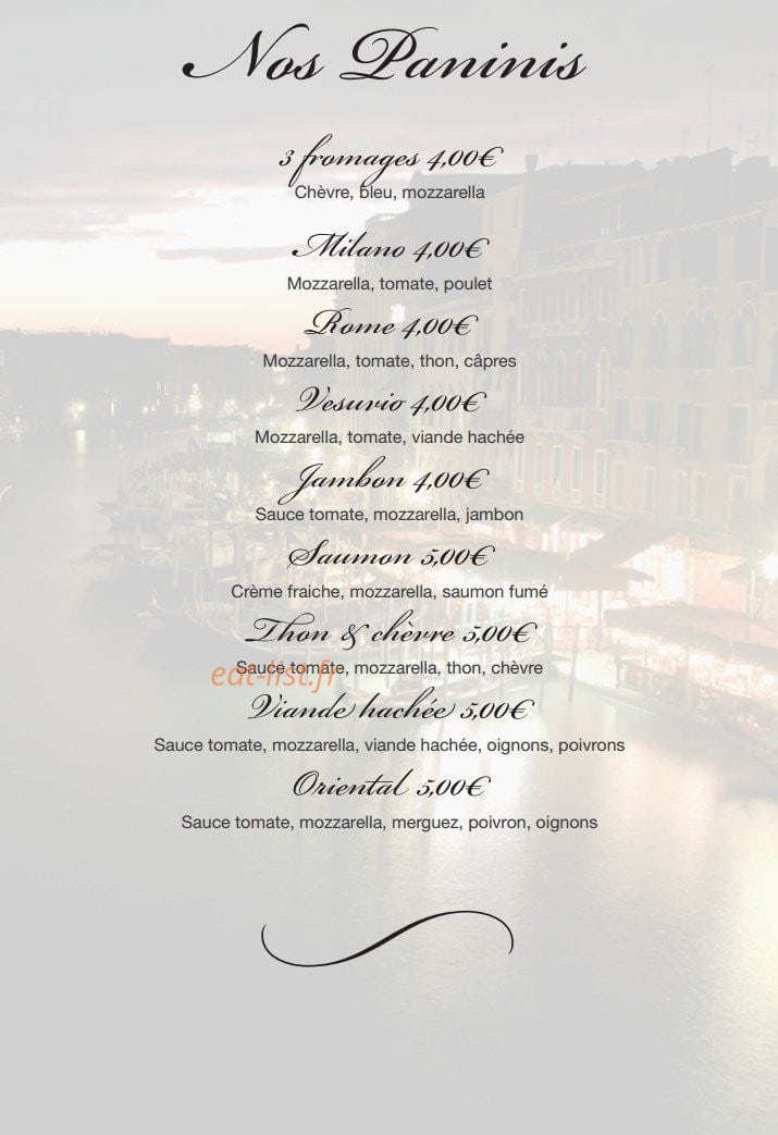 Pizzeria Di Milano — carte page 7