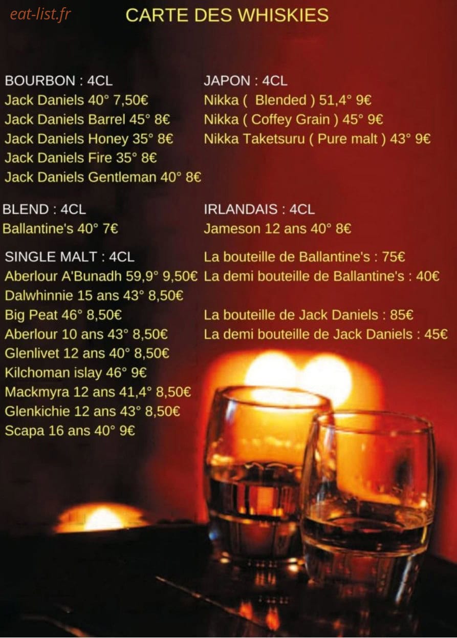 Pub Mac Ewans — carte page 2
