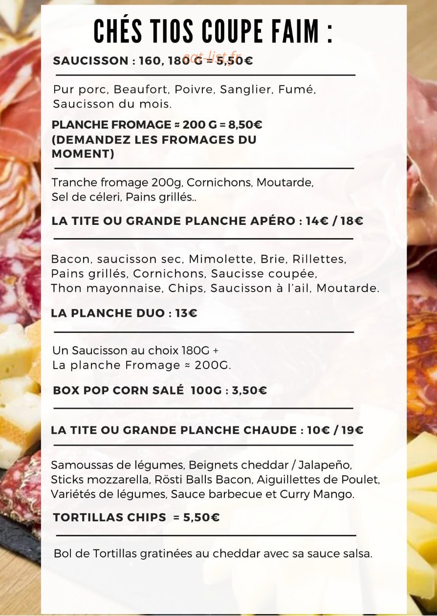 Pub Mac Ewans — carte page 5