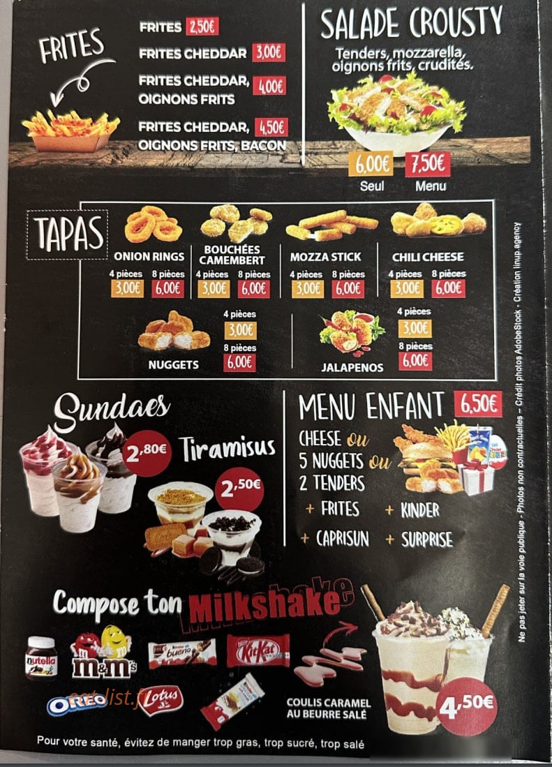 Sam - Burgers & Fried Chicken — carte page 4