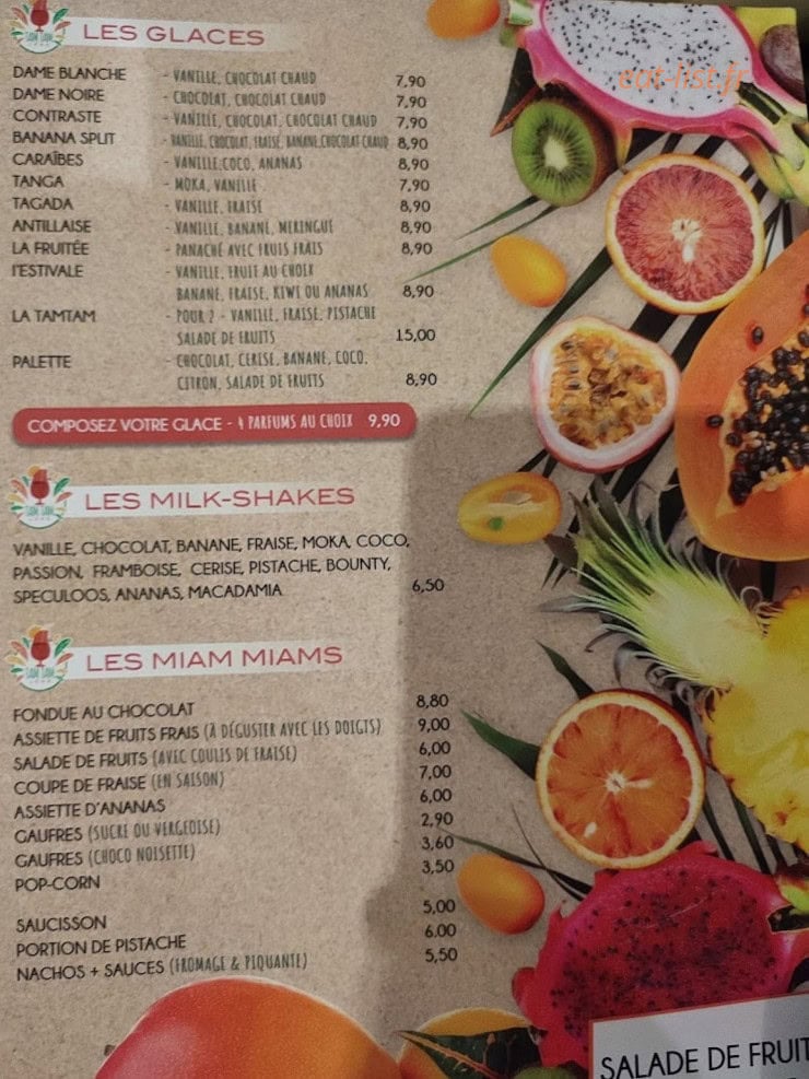 Tam Tam — carte page 1