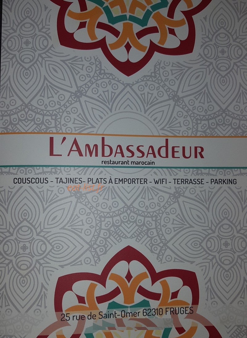 L'ambassadeur — carte page 1