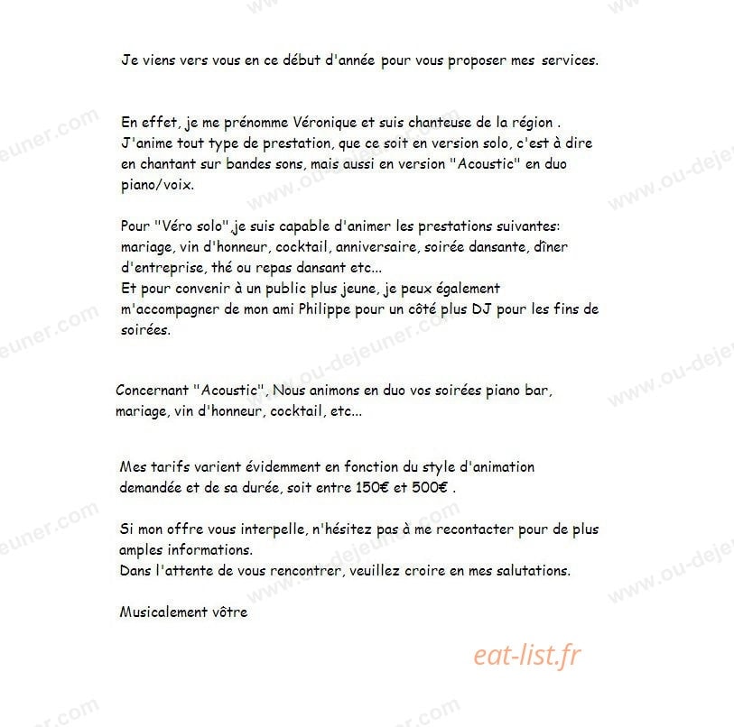 L'Estaminet du Père François — carte page 2