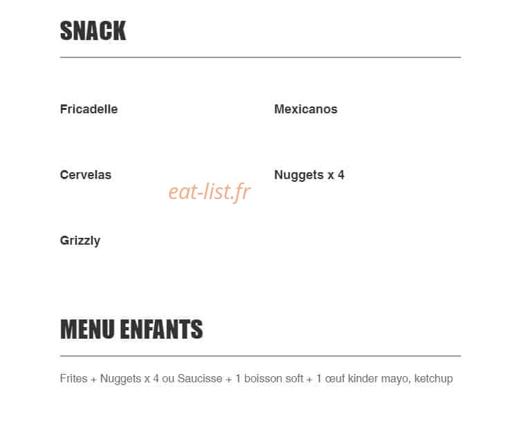 La Fabrik — carte page 5