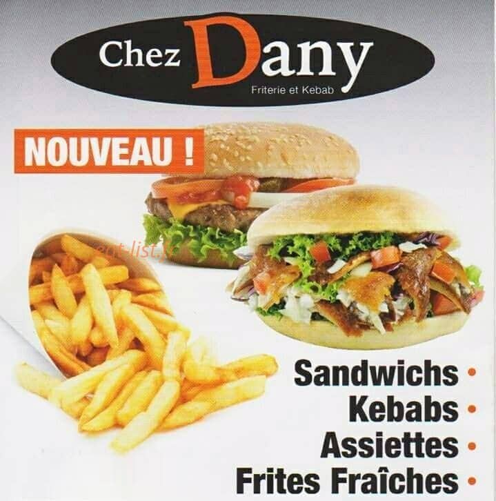 Chez Dany — carte page 1