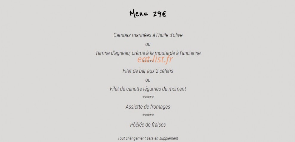 Aux Amis De Stef — carte page 3