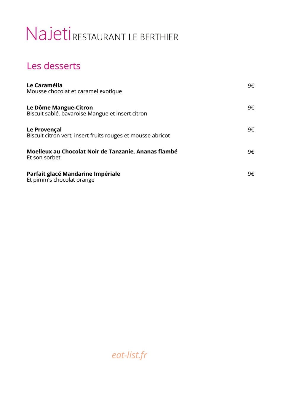 Le Berthier — carte page 2