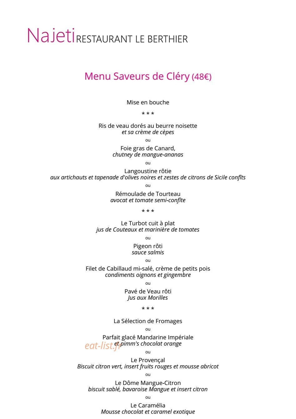 Le Berthier — carte page 5