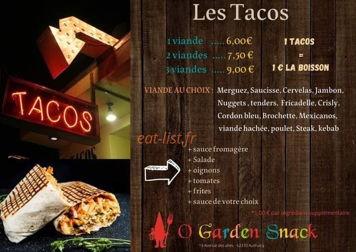 O'garden — carte page 7