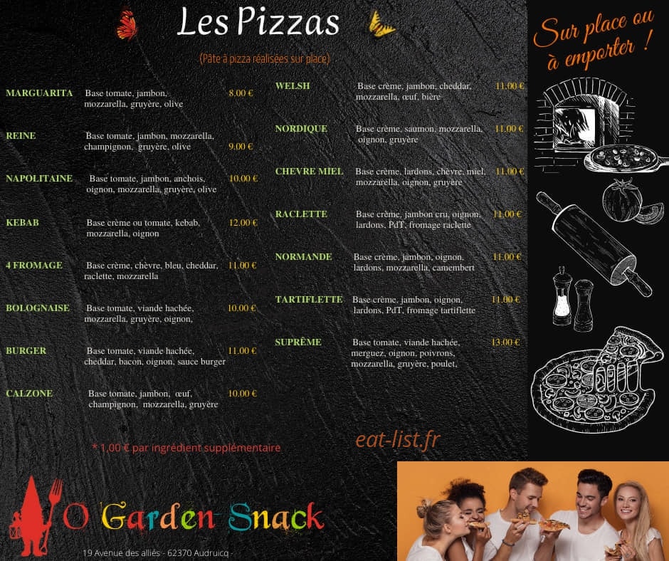 O'garden — carte page 5