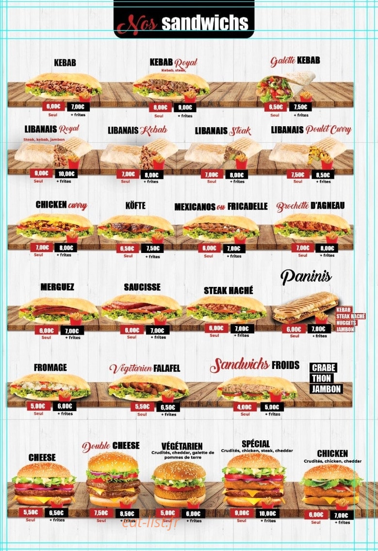 DKA Kebab — carte page 4