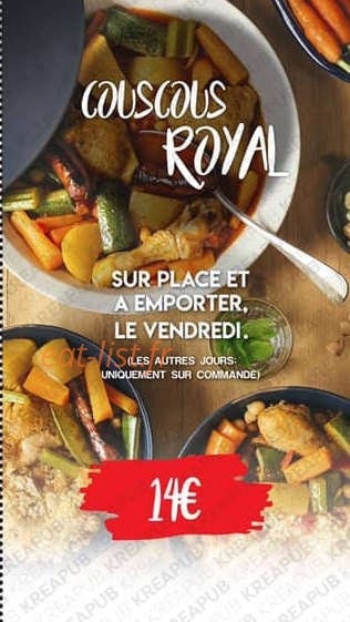 Le Marmaris — carte page 1