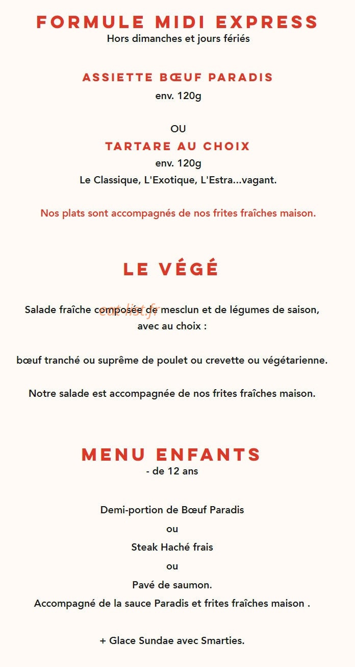 Assiette au Boeuf — carte page 3