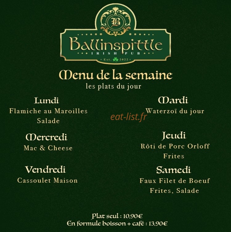 Ballinspittle — carte page 1