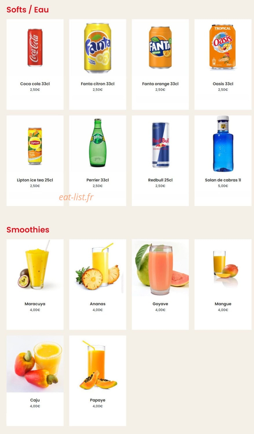 El Bullito — carte page 3