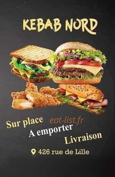 Kebab nord — carte page 1