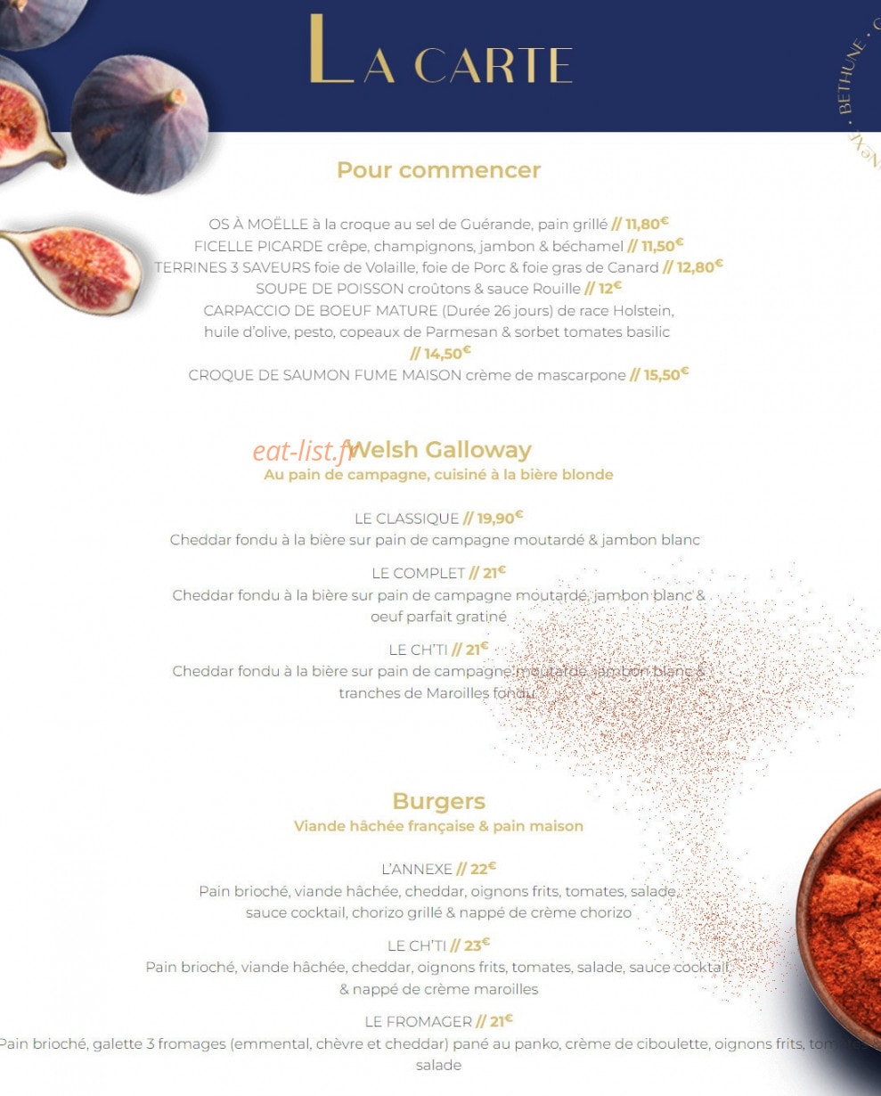 L'annexe — carte page 1