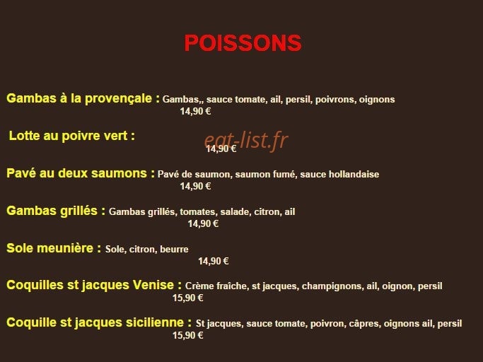 La Petite Venise — carte page 9