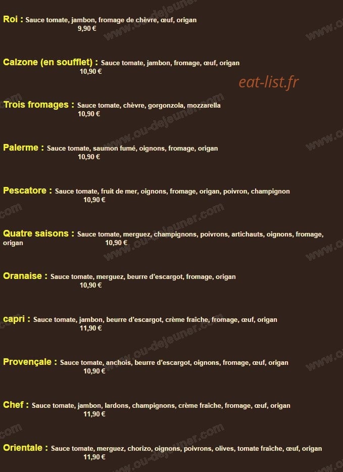 La Petite Venise — carte page 4