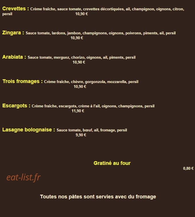 La Petite Venise — carte page 7