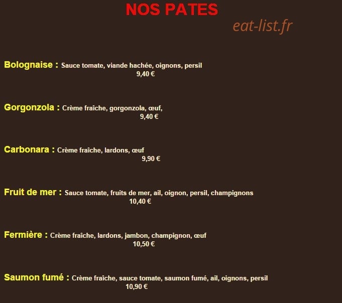 La Petite Venise — carte page 6