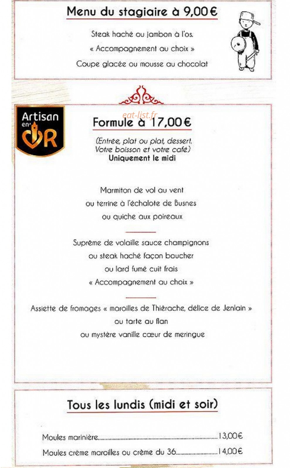 Le 36 Quai — carte page 4