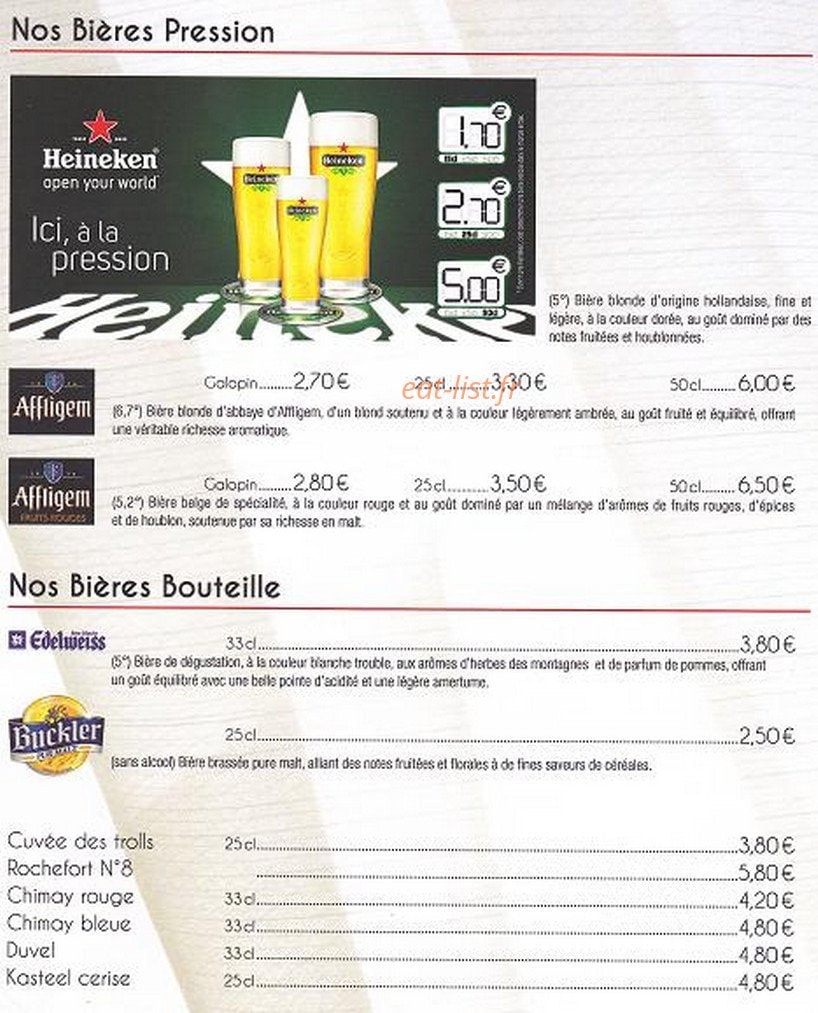 Le 36 Quai — carte page 8
