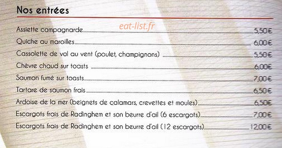Le 36 Quai — carte page 1