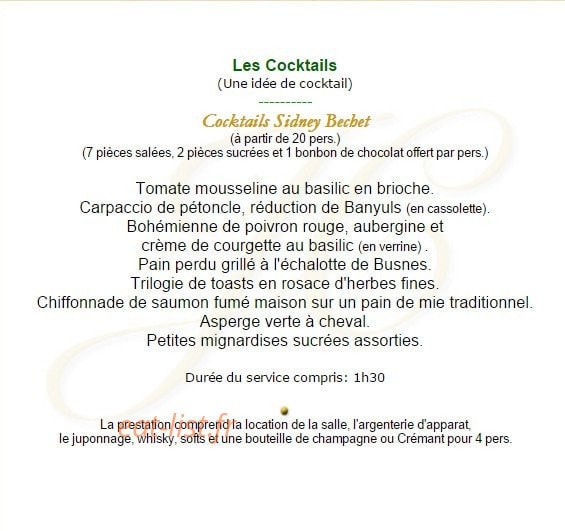 Les Recollets — carte page 2
