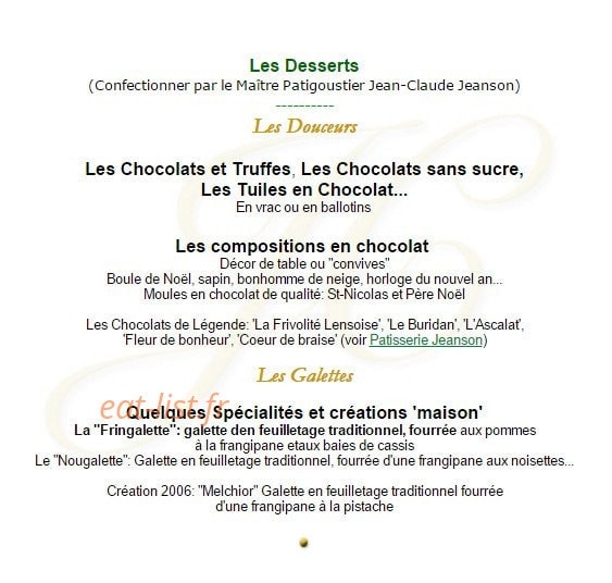 Les Recollets — carte page 4