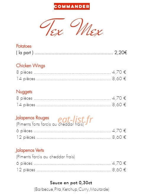 Mama's Pizza — carte page 9