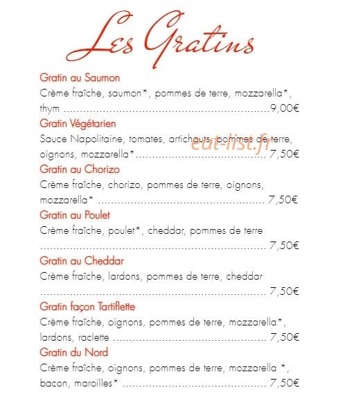 Mama's Pizza — carte page 6