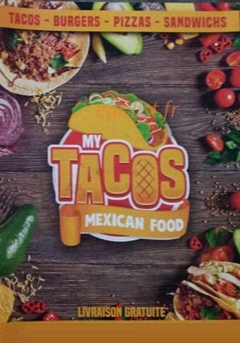 My tacos 62 — carte page 1