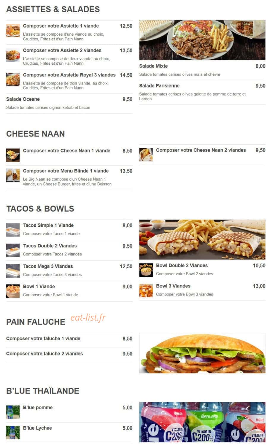 O’Naan Club — carte page 1