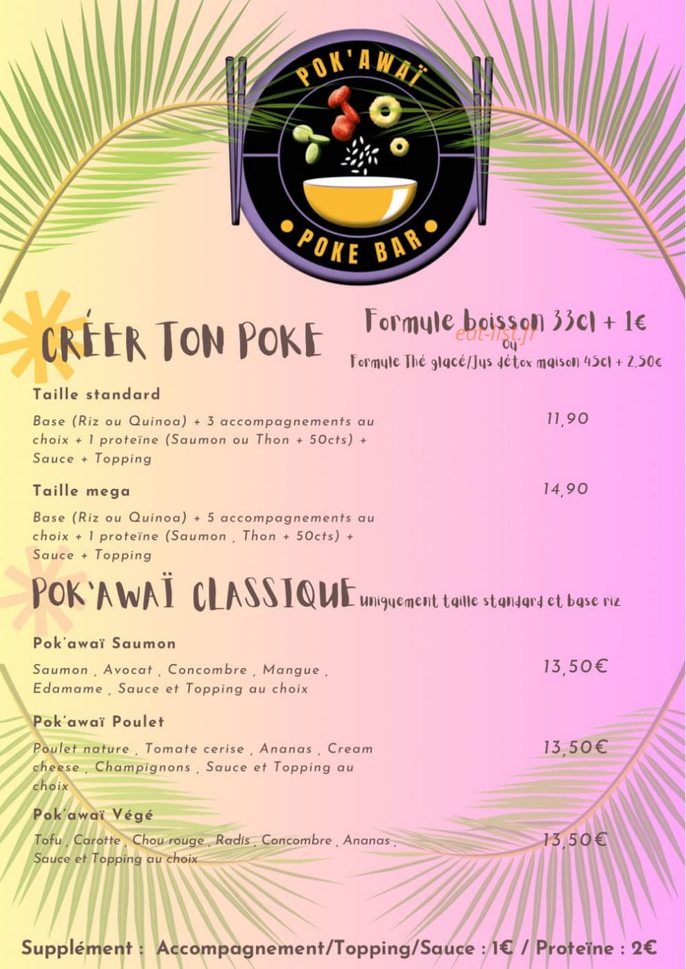 Pok Awaï — carte page 1
