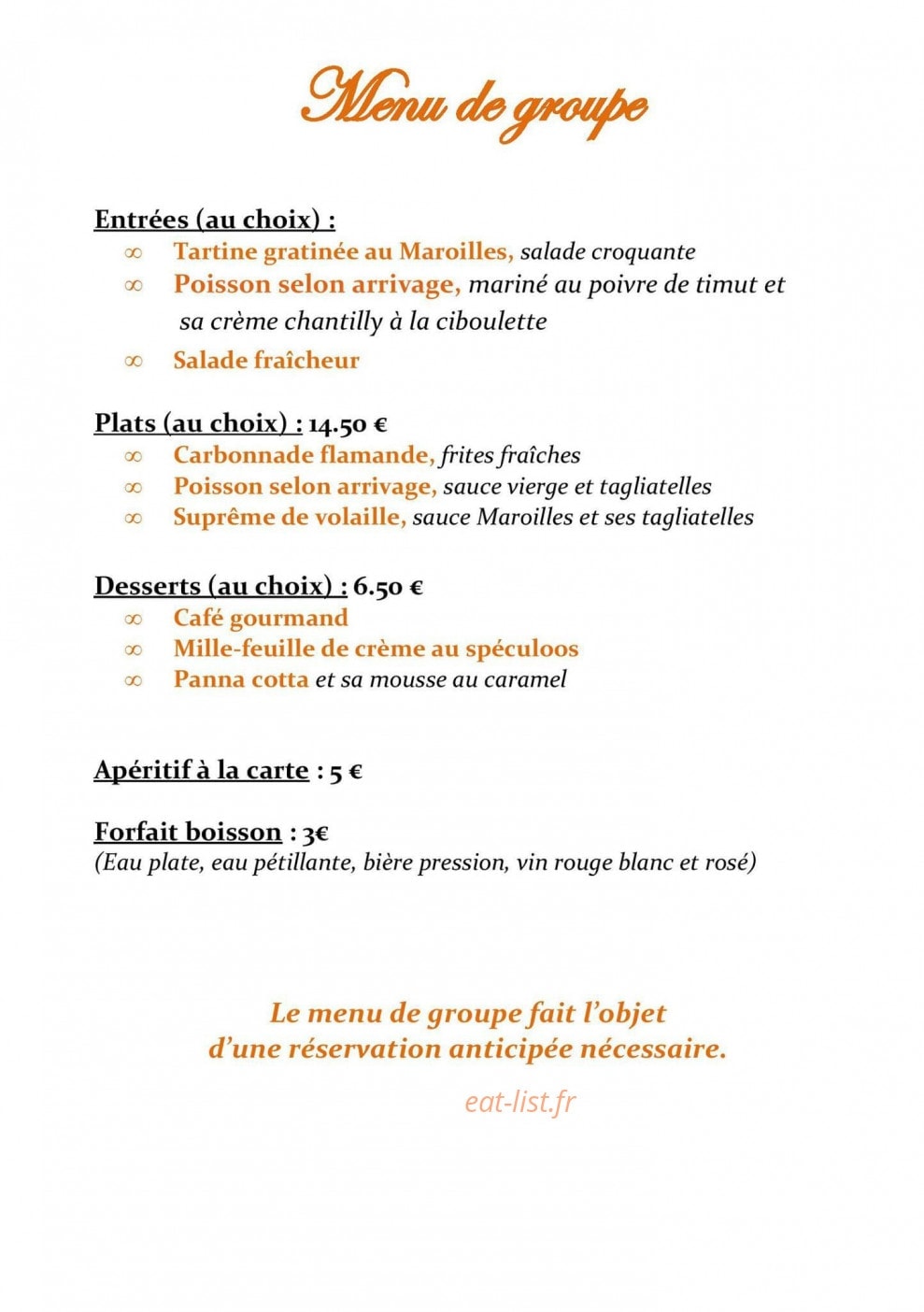 Potin de Casseroles — carte page 11