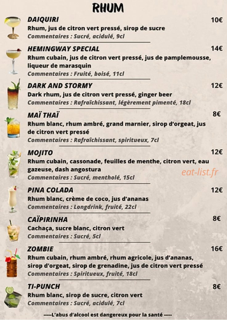 The Pug Paradise — carte page 12