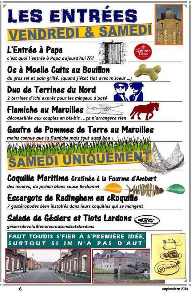 La cervoise tiède — carte page 4
