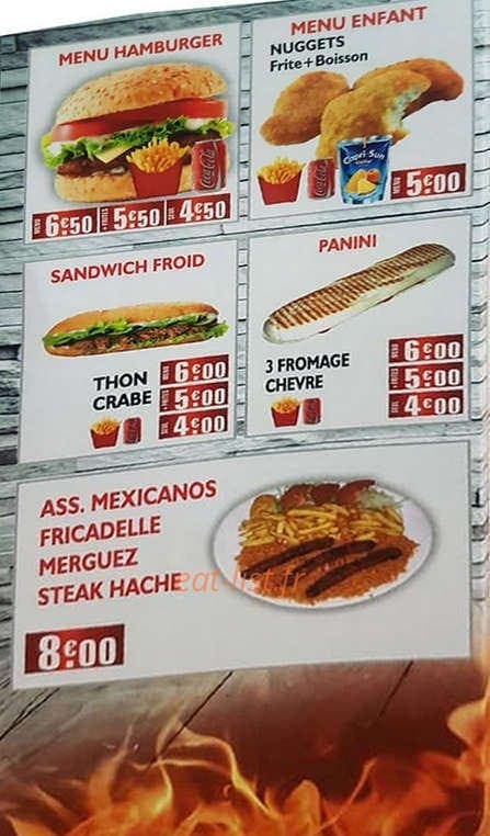 Restaurant Sumela — carte page 1