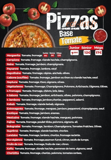 Burger & Grill — carte page 6