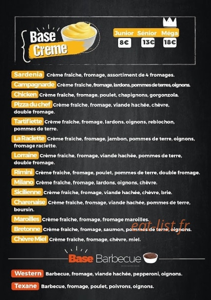 Burger & Grill — carte page 5