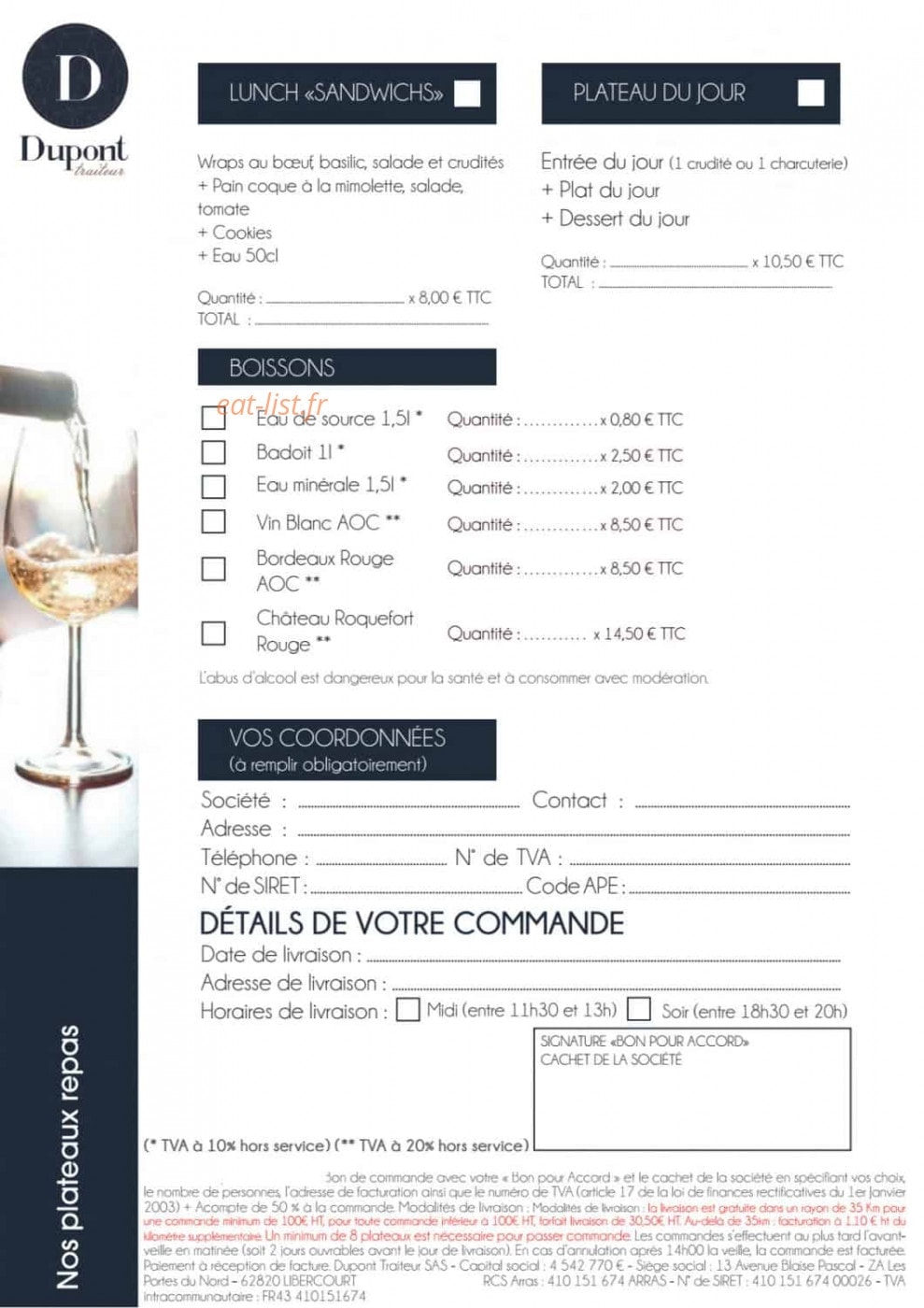 Dupont — carte page 13