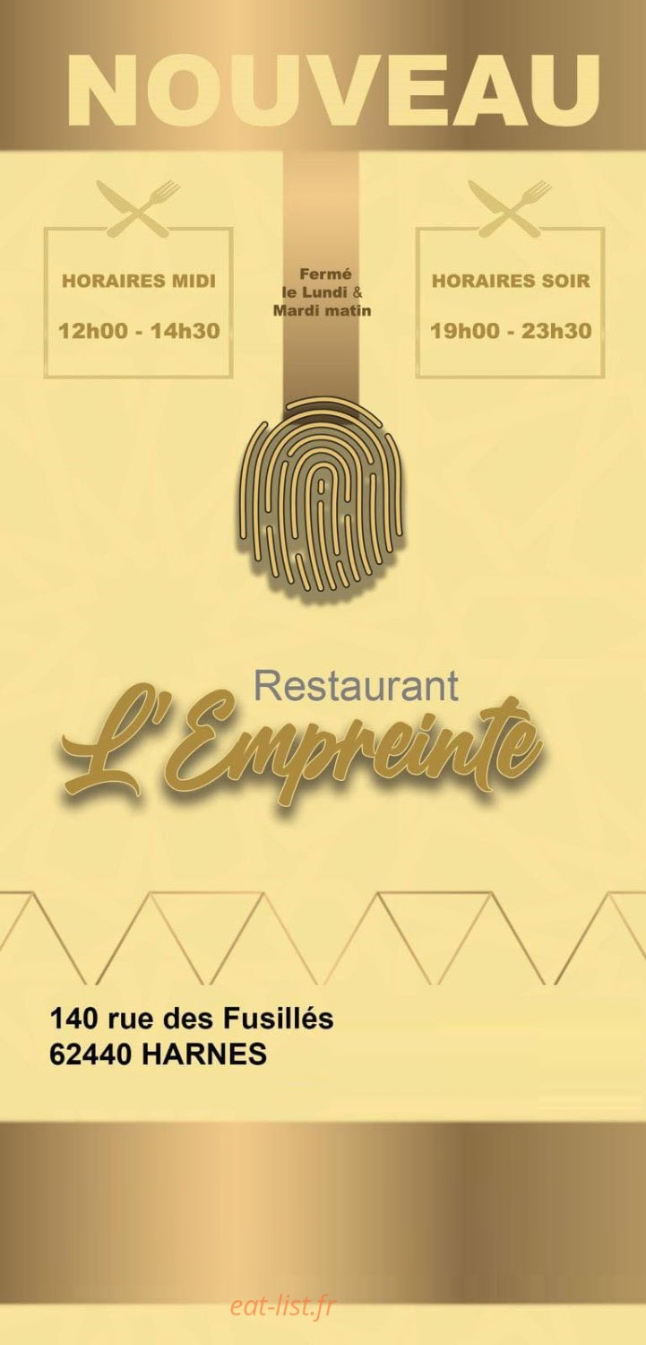 L’empreinte — carte page 1