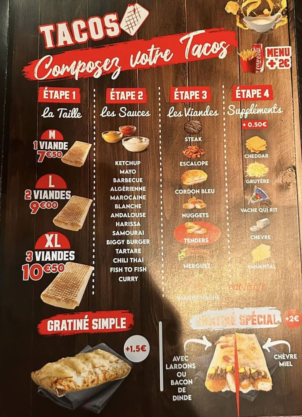Allo Pizza — carte page 3