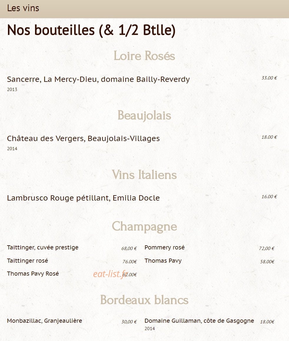 Hôtel de La Paix — carte page 2